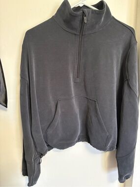 lululemon athletica Charcoal Zip Hoodie M/L